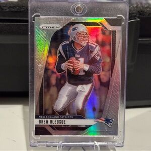 2024 Drew Bledsoe Panini Prizm Silver Variation. Mint condition